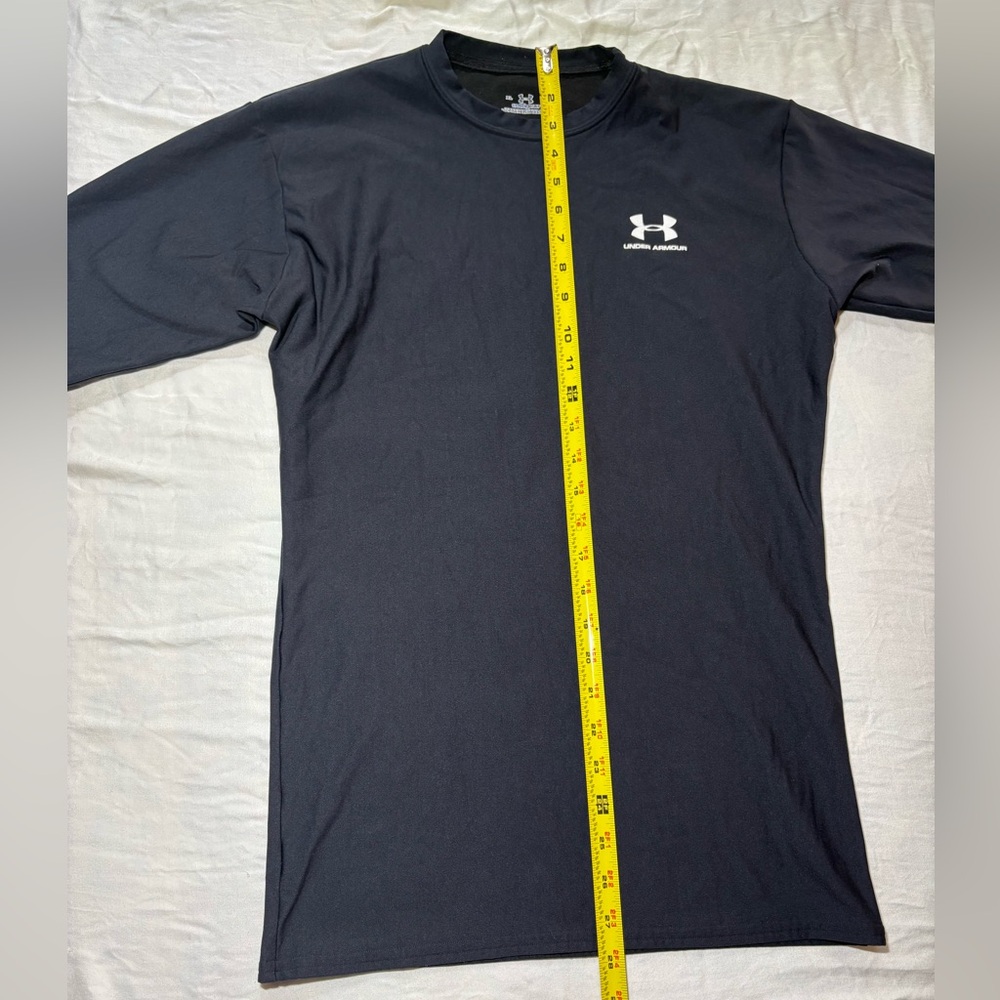 Under Armour cold gear black Long Sleeve Performance shirt - Picture 7 of 13